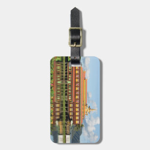 Monastery By A Lake Luggage Tag