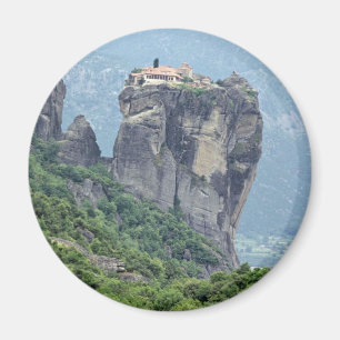 Monastery in Meteora, Greece Europe Magnet