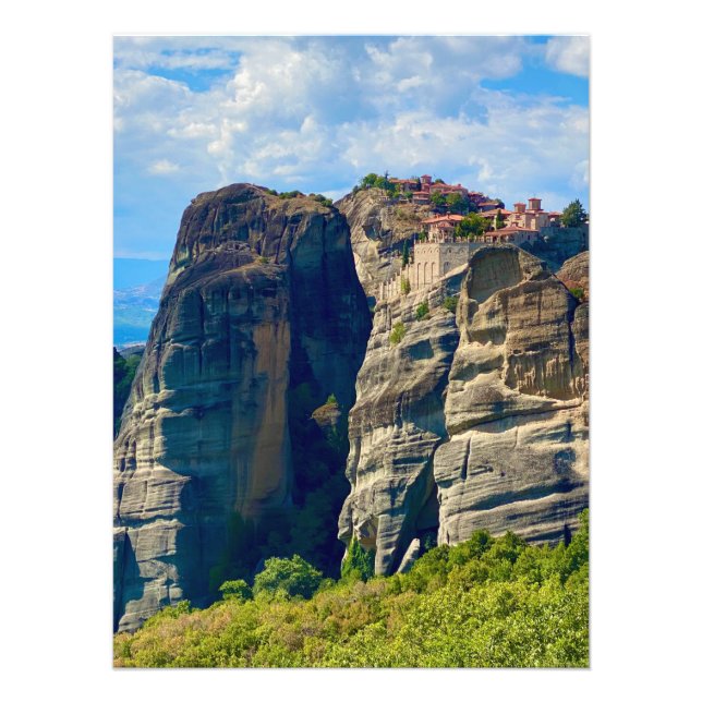 Monastery in Meteora, Greece Photo Print (Front)