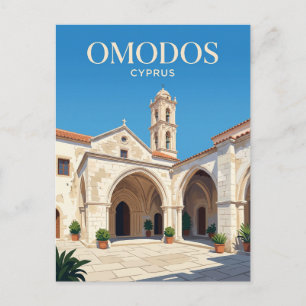 Monastery of the Holy Cross Cyprus Postcard