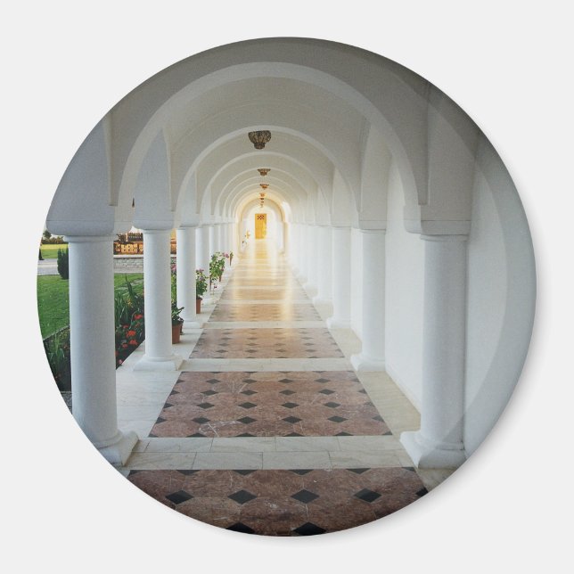 Monastiq tranquillity Brancoveanu Monastery Magnet (Front)