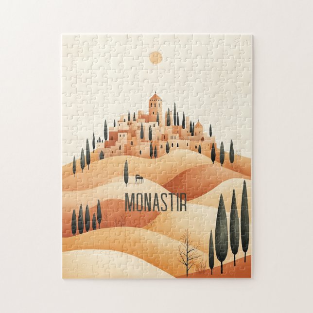 Monastir Tunisia Travel Jigsaw Puzzle (Vertical)