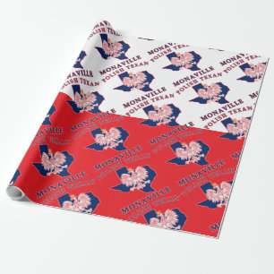 Monaville Polish Texan Wrapping Paper