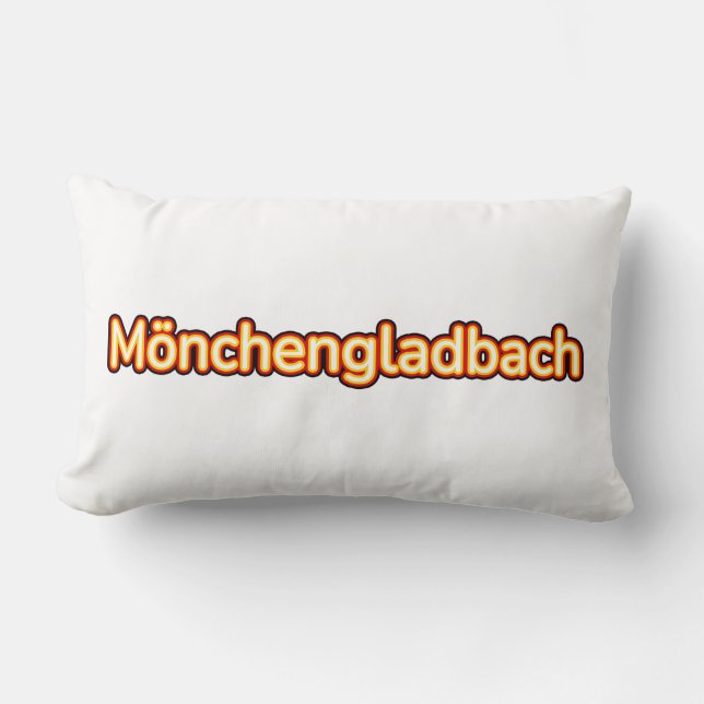 Mönchengladbach Deutschland Germany Lumbar Cushion (Front)