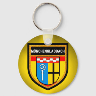 Mönchengladbach Flag Key Ring