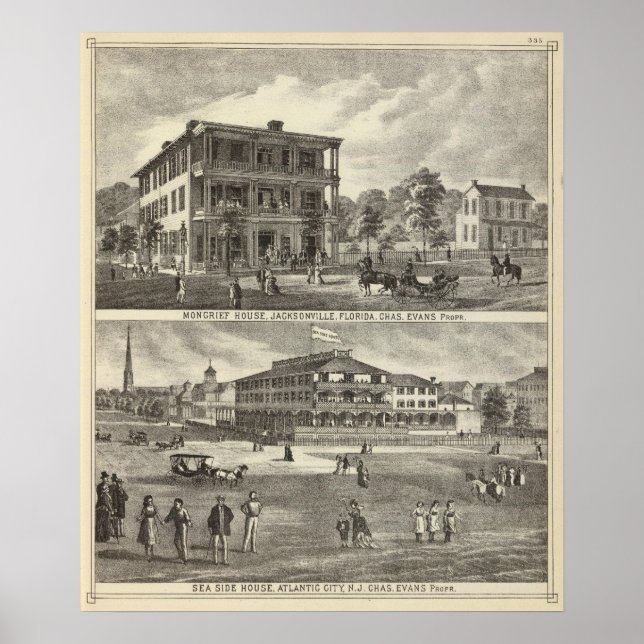 Moncrief House, Jacksonville Poster (Front)