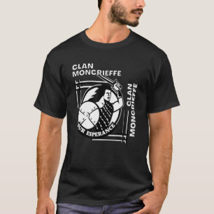 Moncrieffe Clan Gaelic Motto Swordsman T-Shirt