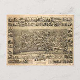 Moncton New Brunswick Canada (1888) Postcard