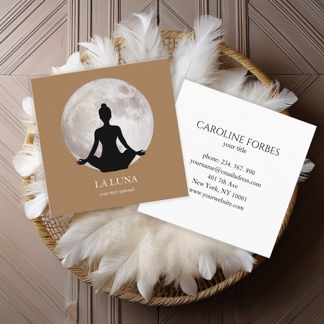 Mond Yoga Business Card (Creator Uploaded)