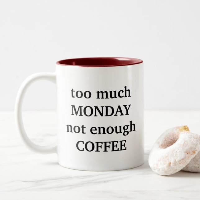 Monday Coffee Cup (With Donut)