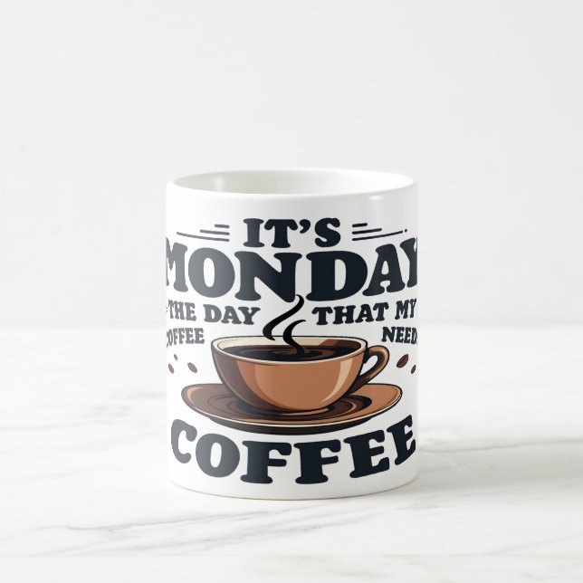 Monday Coffee Mug (Center)