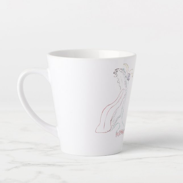 "Monday Feeling" Latte Mug  (Left)