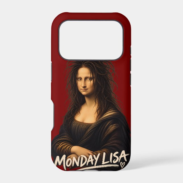 Monday Lisa Funny Renaissance Art (Back)