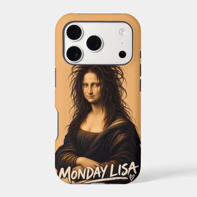 Monday Lisa Funny Renaissance Art (Back)