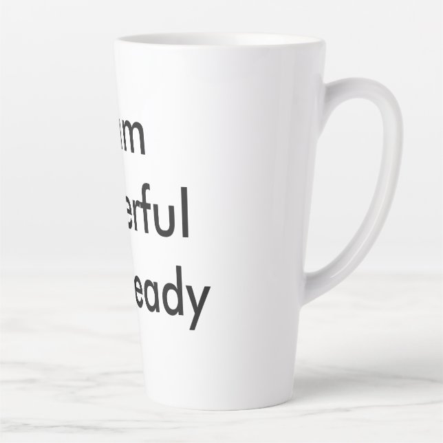 Monday Magic Latte Mug – Funny Coffee Quote for Wo (Right)