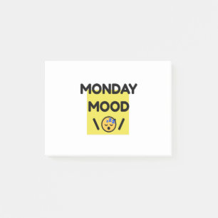 monday mode post-it notes