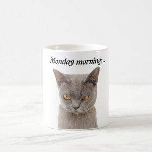Monday morning angry coffee mug
