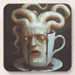 Monday morning blues caffeine level warning 1 coaster