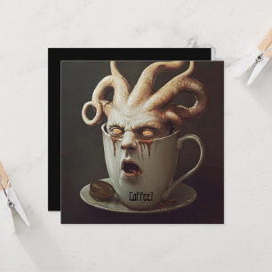 Monday morning blues caffeine level warning 2 invitation
