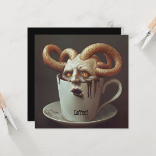 Monday morning blues caffeine level warning 3 invitation