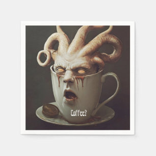 Monday morning blues napkin