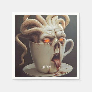 Monday morning blues napkin