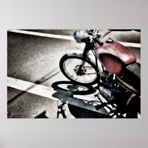 Monday Motorcycle Poster