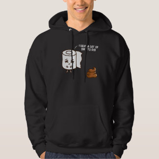 Monday Office Work Sarcasm Art A Lot Of Work Hoodie