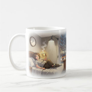Monday Rush City Office Coffee Chaos Mug