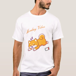 Monday Shiba Vibes T-Shirt