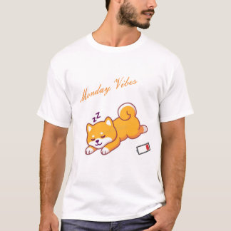 Monday Shiba Vibes T-Shirt