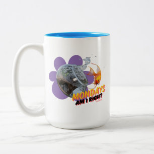 Mondays, Am I Right? Two-Tone Coffee Mug