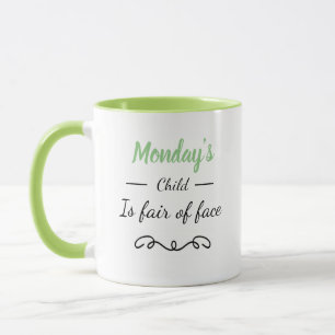 Monday's Child Mug