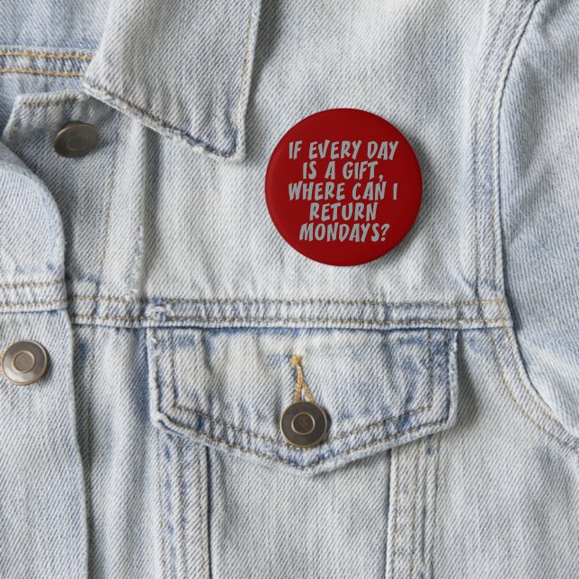 Mondays custom colour button (In Situ)