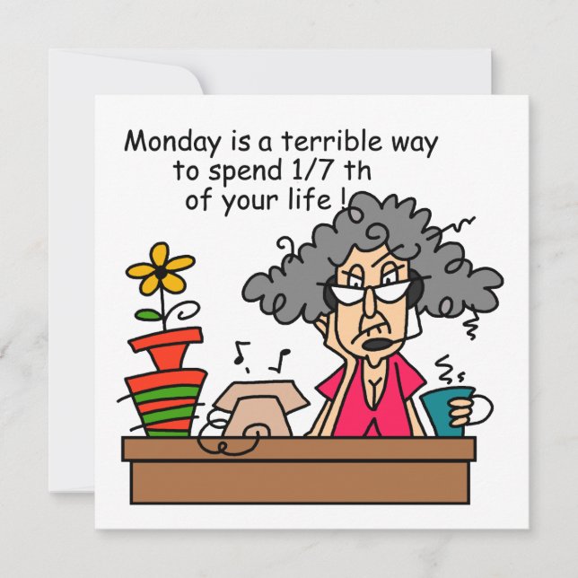 Mondays Humour (Front)