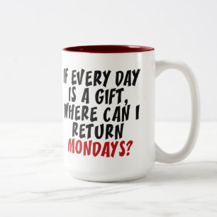 Mondays mugs