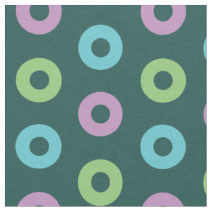 Mondegreen Themed Phish Donuts Fabric