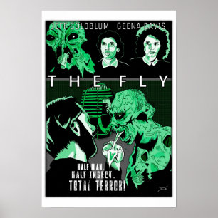 MONDO-STYLE "THE FLY" art/poster Poster