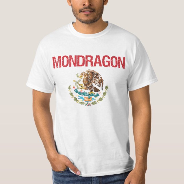 Mondragon Surname T-Shirt (Front)