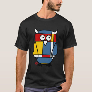 Mondri Owl Cute Art Owl For Men Women Kids T-Shirt