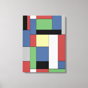 Mondrian #11 canvas print