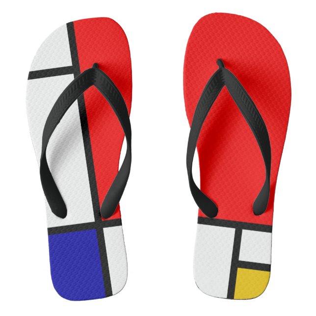 Mondrian 1 flip flops (Footbed)