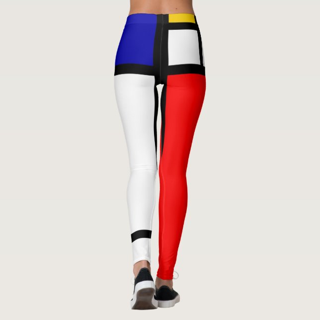 Mondrian 1 leggings (Back)