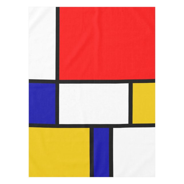 Mondrian 2 tablecloth (Front)