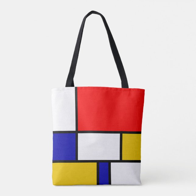Mondrian 2 tote bag (Back)