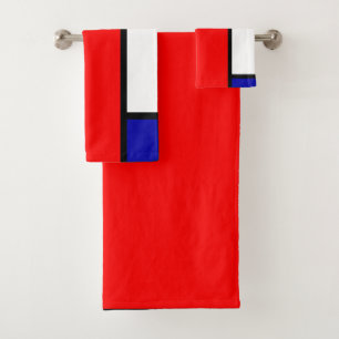 Mondrian 4 bath towel set