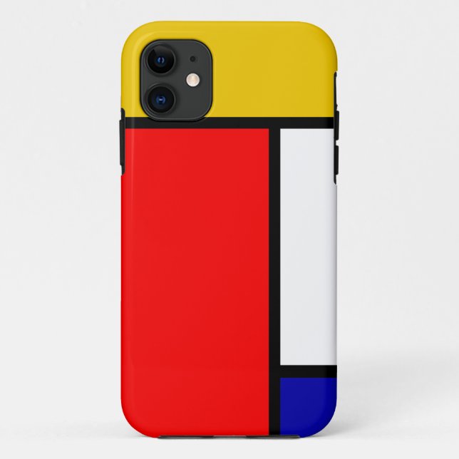 Mondrian 4 Case-Mate iPhone case (Back)