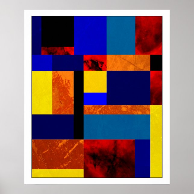 Mondrian #7-1 poster (Front)