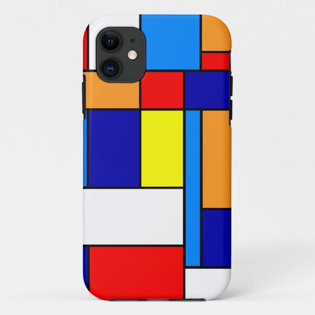 Mondrian #8 Case-Mate iPhone case (Back)