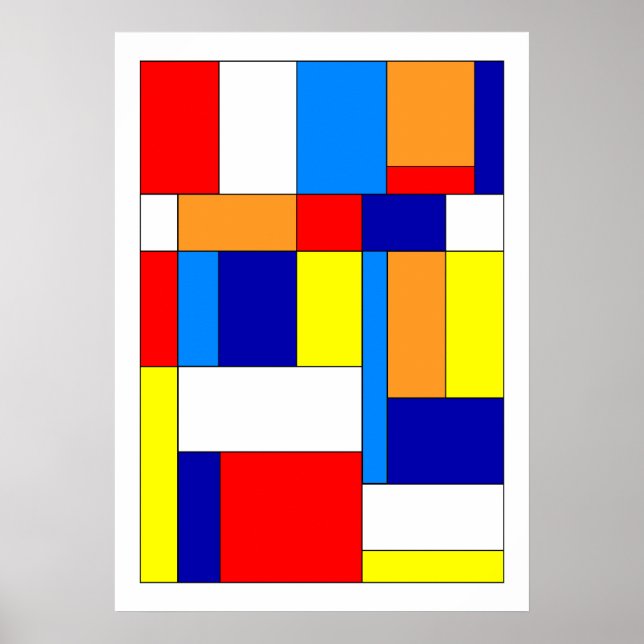 Mondrian #8 poster (Front)